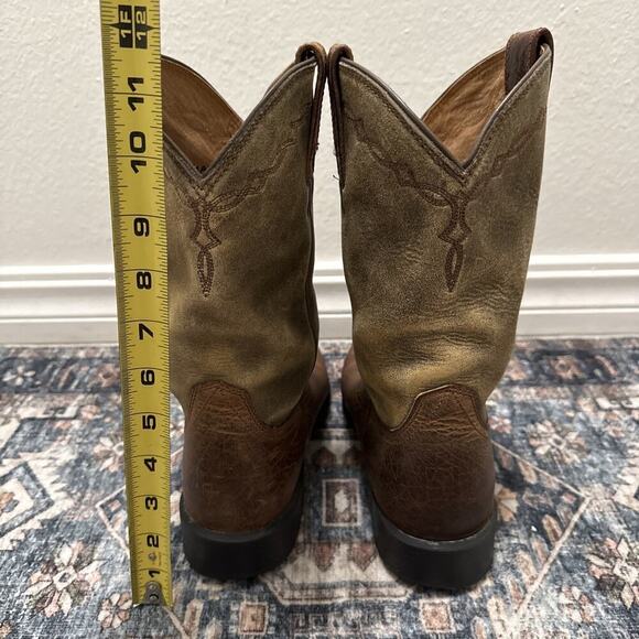 Ariat Rambler Western Cowboy Boots Men's Sz 9 EE  Soft Leather - Picture 7 of 9